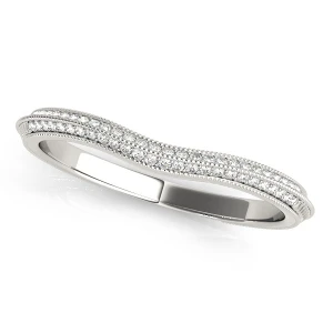 Adia Lab-Created Platinum Pave-Set  Diamond Ring
