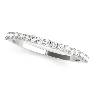 Amarii 0.33 Carat Lab-Created Round cut Prong Three Quarter Eternity Diamond Ring