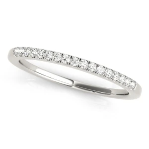 Layanna 0.12 Carat Lab-Created Round cut Prong Three Quarter Eternity Diamond Ring