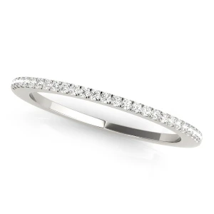 Waylon 0.10 Carat Lab-Created Round cut Prong Three Quarter Eternity Diamond Ring