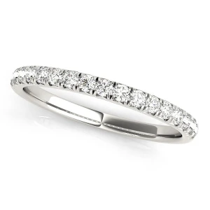 Raena 0.16 Carat Lab-Created Round cut Prong Three Quarter Eternity Diamond Ring