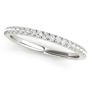 Rachell 0.20 Carat Lab-Created Round cut Prong Three Quarter Eternity Diamond Ring