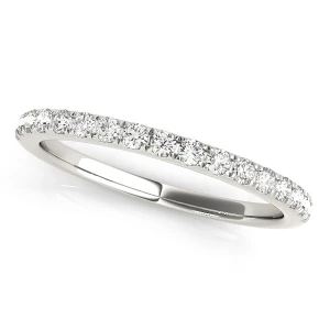 Rayana 0.16 Carat Lab-Created Round cut Prong Three Quarter Eternity Diamond Ring