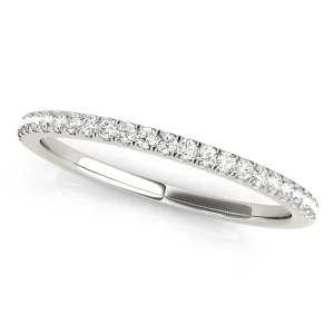 Alexi 0.20 Carat Lab-Created Round cut Prong Three Quarter Eternity Diamond Ring