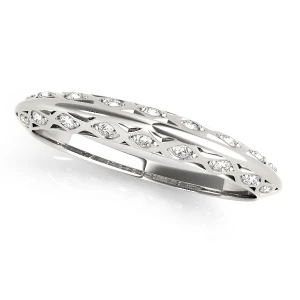 Kyari Lab-Created Platinum Pave-Set  Diamond Ring