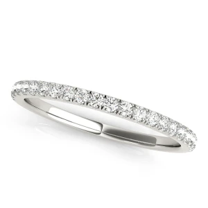 Imaan Lab-Created Prong Three Quarter Eternity Diamond Ring