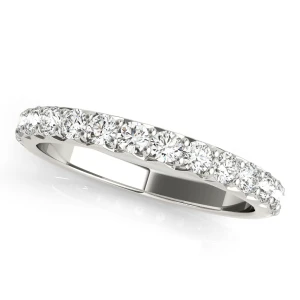 Jacinta Lab-Created Prong Three Quarter Eternity Diamond Ring