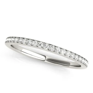 Corrine Lab-Created Prong Three Quarter Eternity Diamond Ring