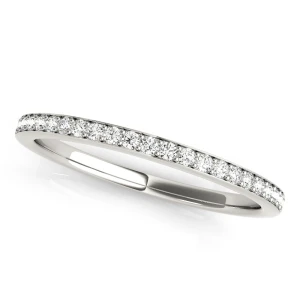 Brixlee Lab-Created Prong Three Quarter Eternity Diamond Ring
