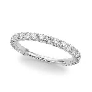 Kennadi Lab-Created Prong Three Quarter Eternity Diamond Ring