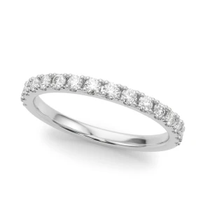 Jodi Natural Prong Three Quarter Eternity Diamond Ring