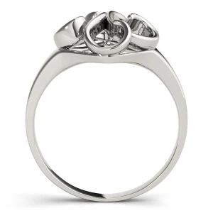 Cyniburg Silver Engagement Ring
