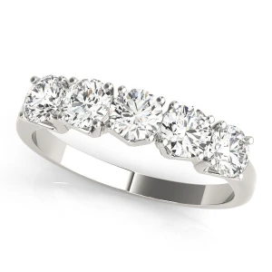 Reya Lab-Created Prong 5 Stone Diamond Ring