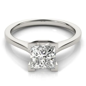 Dorothy Lab-Created Diamond Platinum 4 Prong Classic Solitaire Engagement Ring