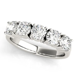 Rebekah Lab-Created Prong 5 Stone Diamond Ring