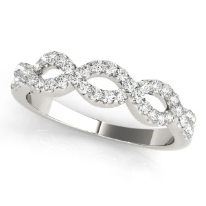  Cyma Natural Round cut Diamond for Women Wedding Ring