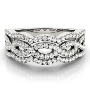  Cynewise Natural Round cut Diamond for Women Wedding Ring