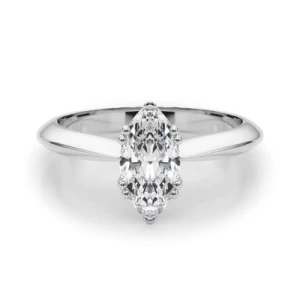 Daisey Natural Marquise cut Double Prong  Solitaire Diamond Ring