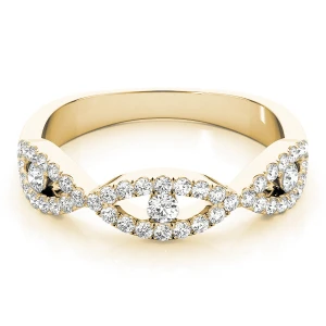 Cynorah Lab Grown Yellow Gold Diamond for Women Wedding Ring