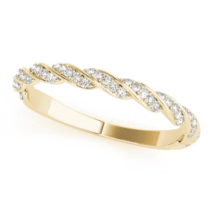  Cyren Natural Yellow Gold Diamond for Women Wedding Ring