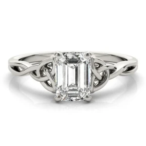 Mariana Lab-Created Diamond 4 Prong Classic Solitaire Engagement Ring