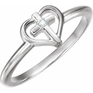 Malorie Natural Round cut 4 Prong  Solitaire Diamond Ring