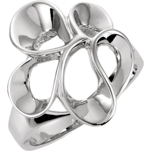 Montserrat White Gold Ring