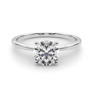 Mahogany Natural 4 Prong Diamond Ring
