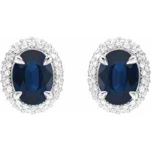Teila Blue Sapphire Silver 