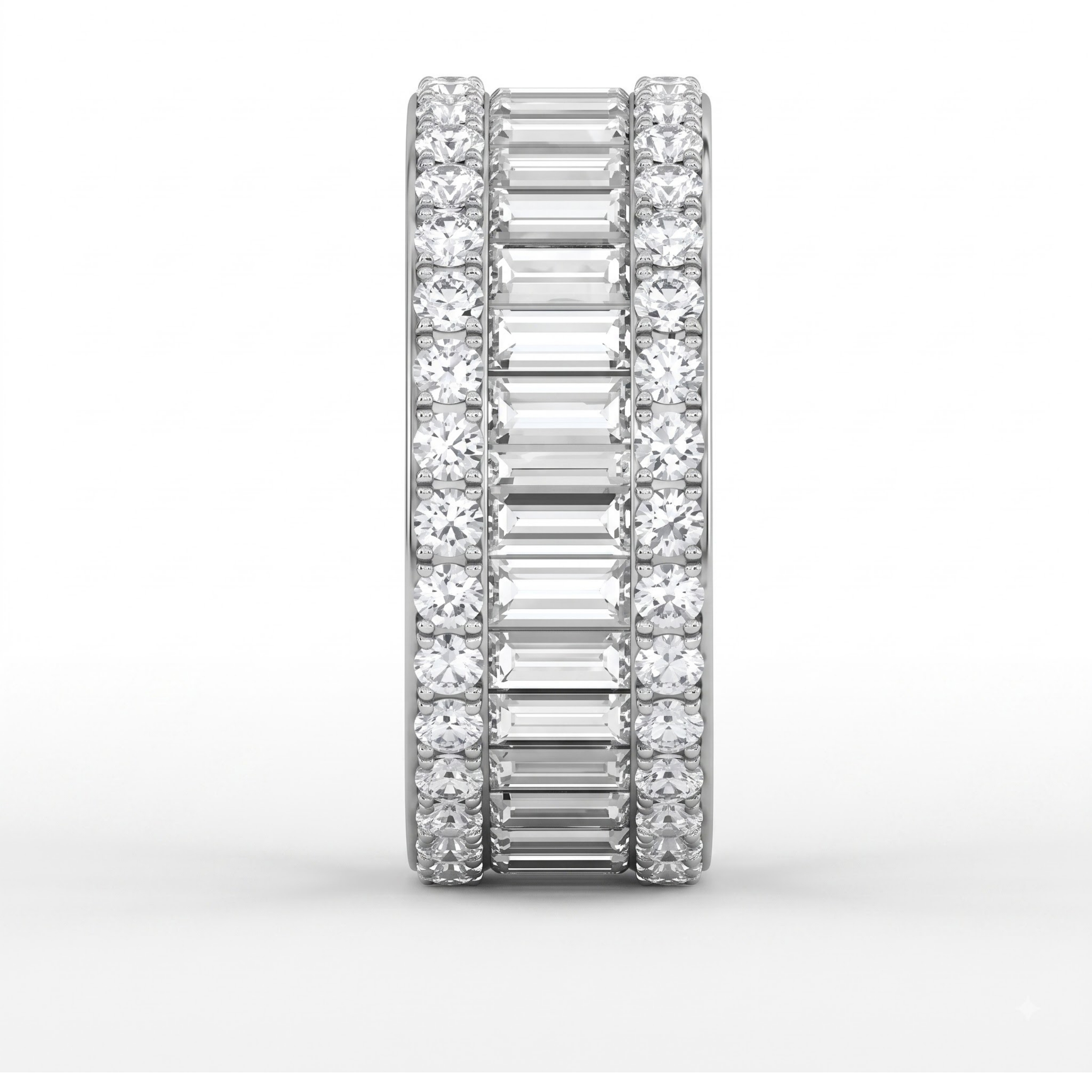 Litzaa Channel Set Full Eternity Diamond Ring | Sunshine Diamonds