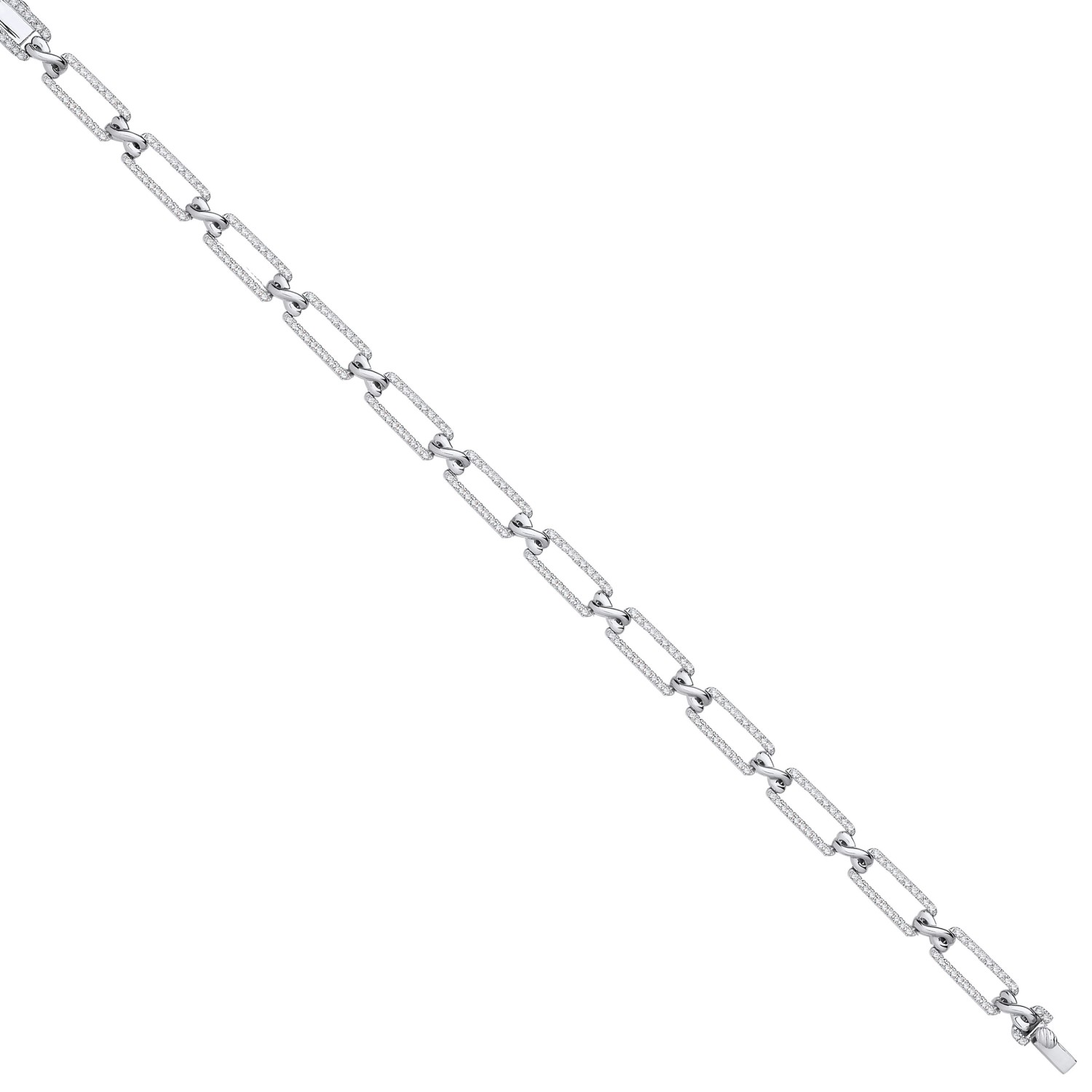 Redeem Natural Pave Set  Diamond Bracelet