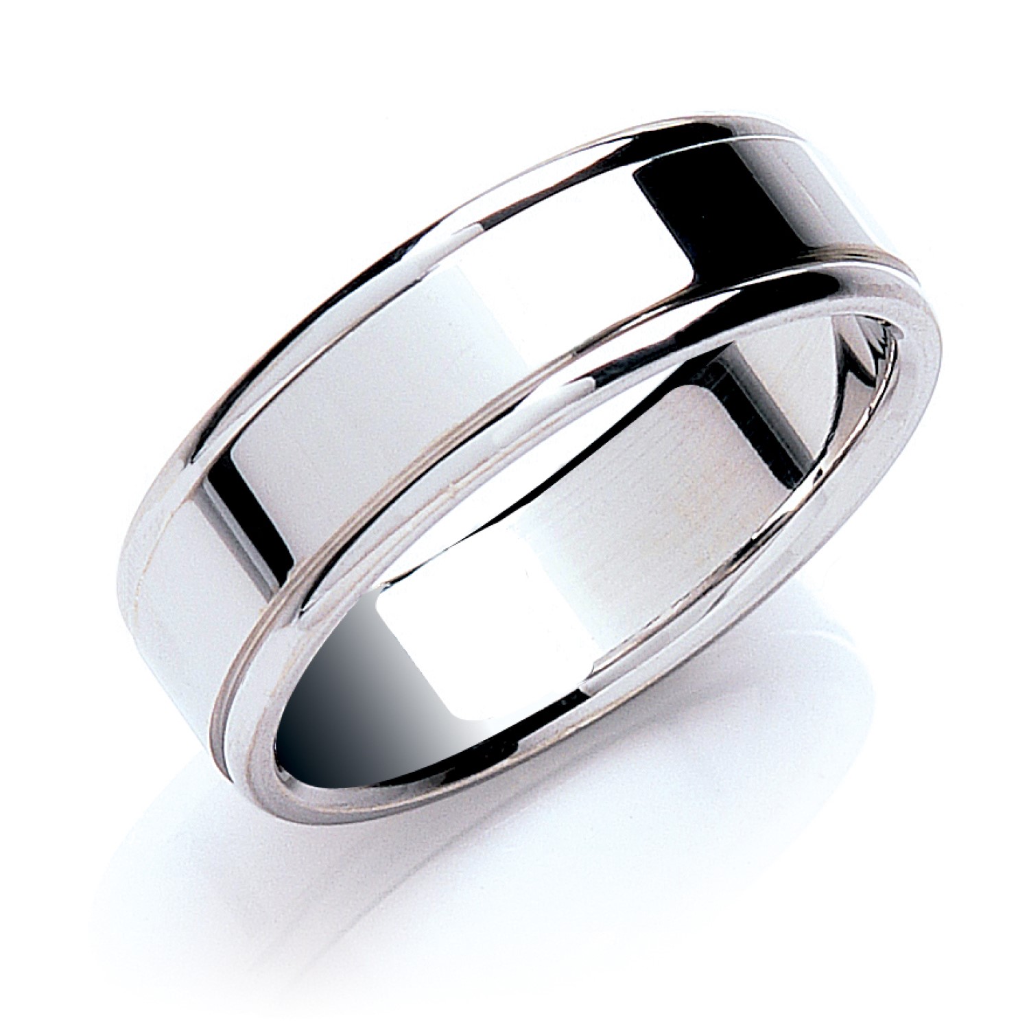 Albin Men's Wedding Rings in Silver 925