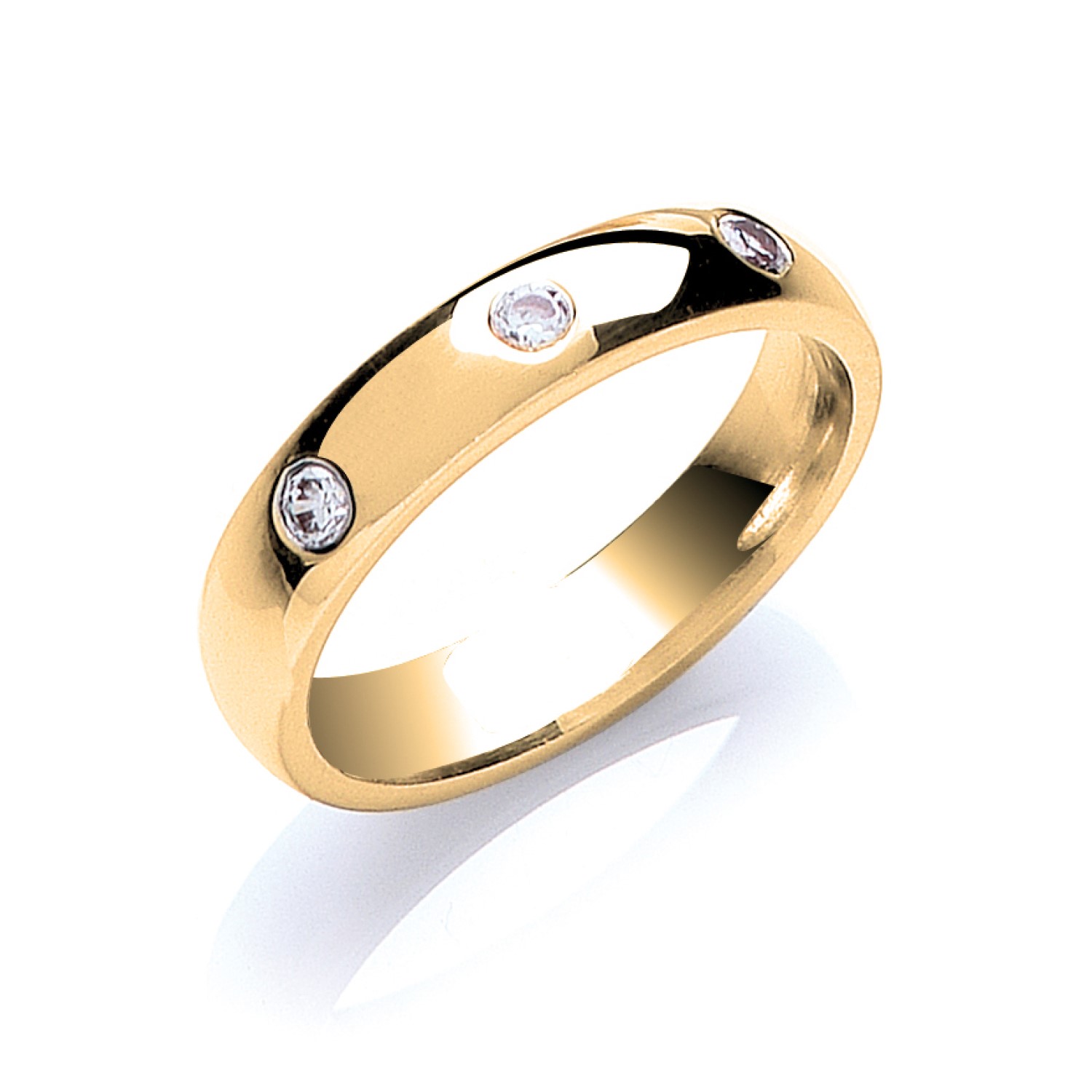 Ainsley Natural Diamond  Wedding Ring
