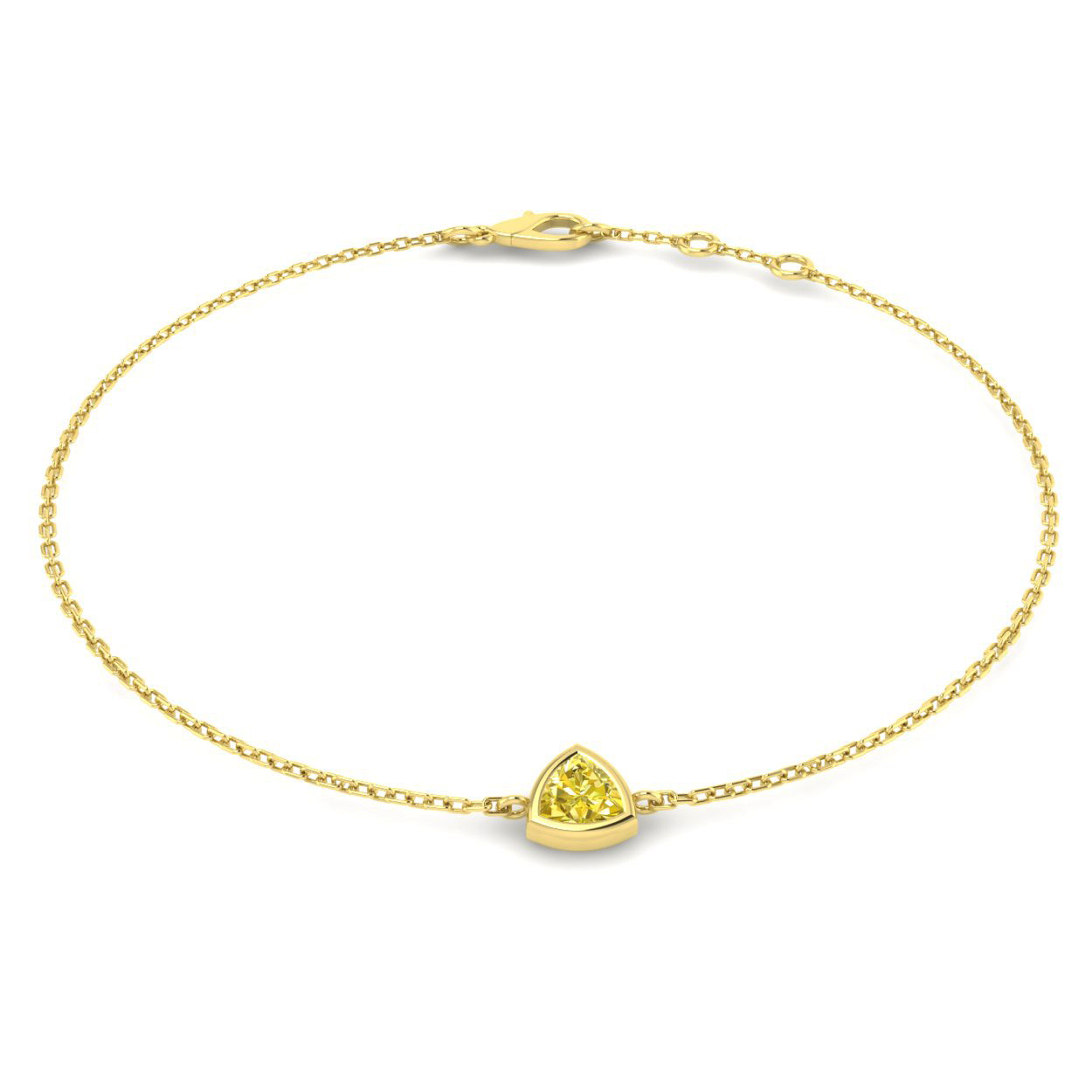 Multi Sapphire Bracelet in 18K Yellow Gold