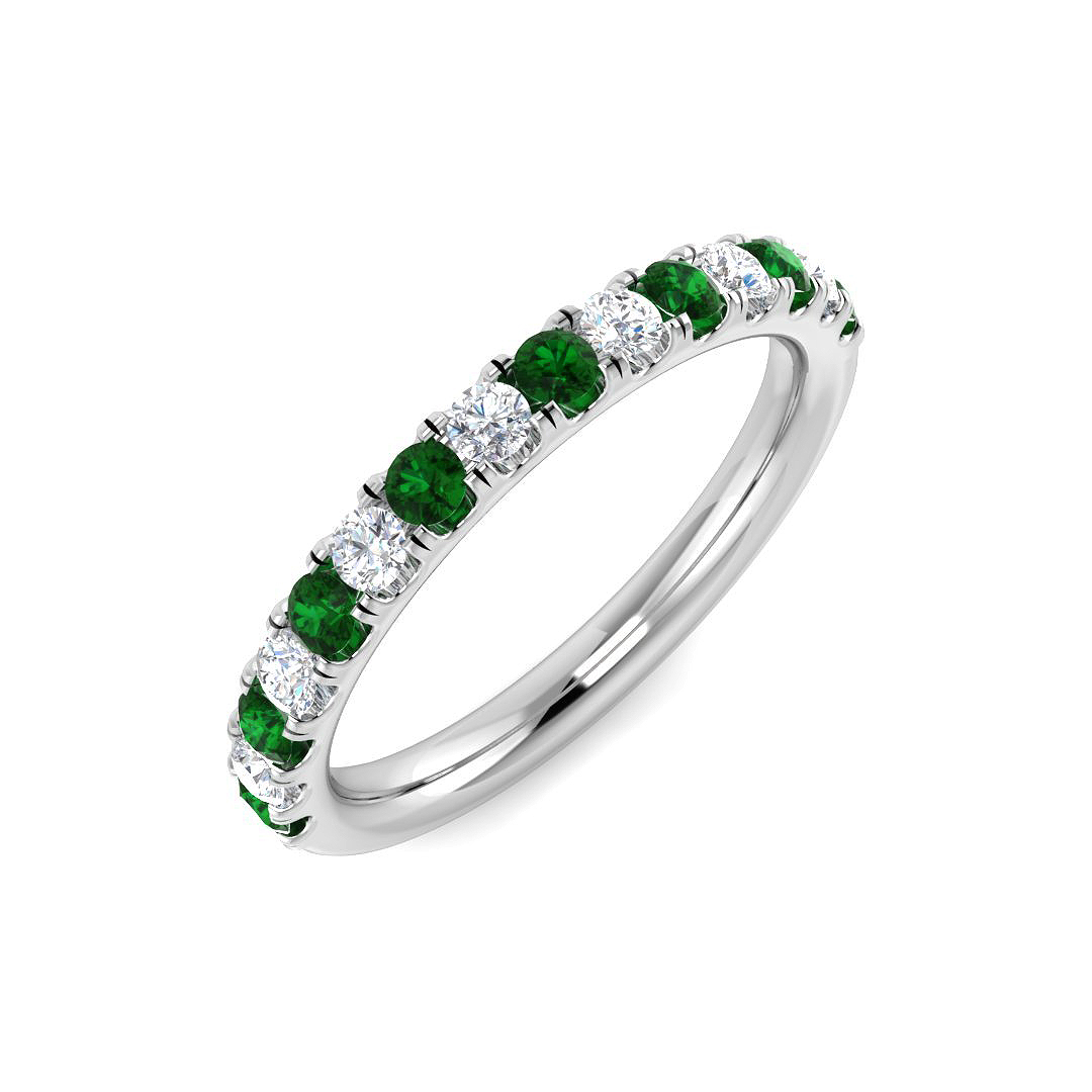 Eternity Rings Ring in 9K White Gold