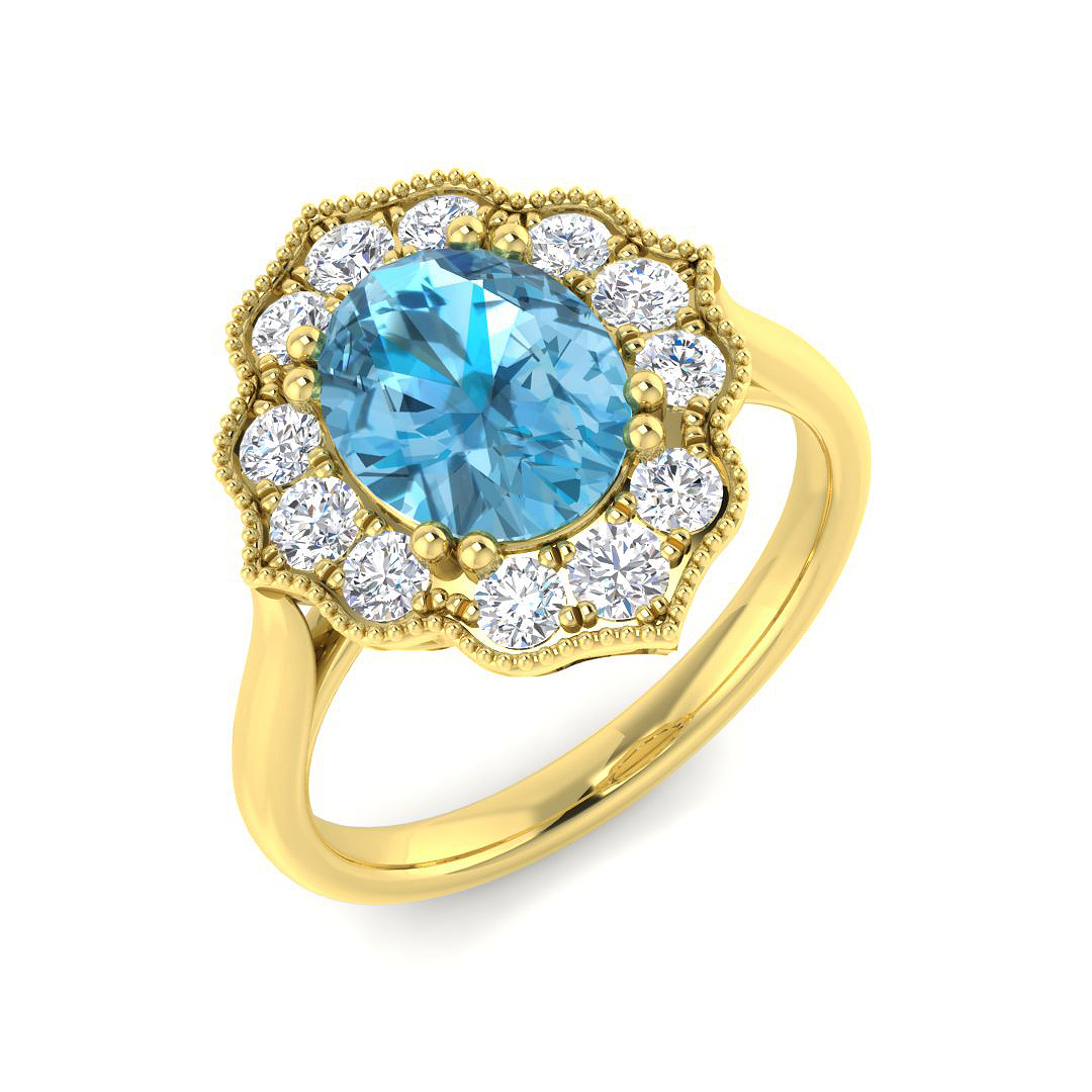 Rings Ring in 9K Yellow Gold