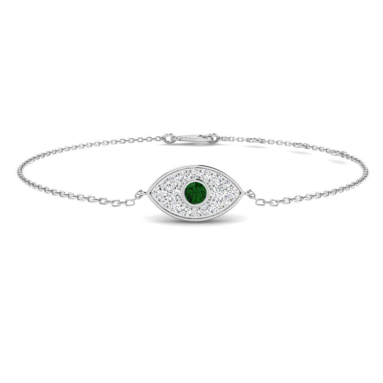 Religious Bracelet in 9K White Gold