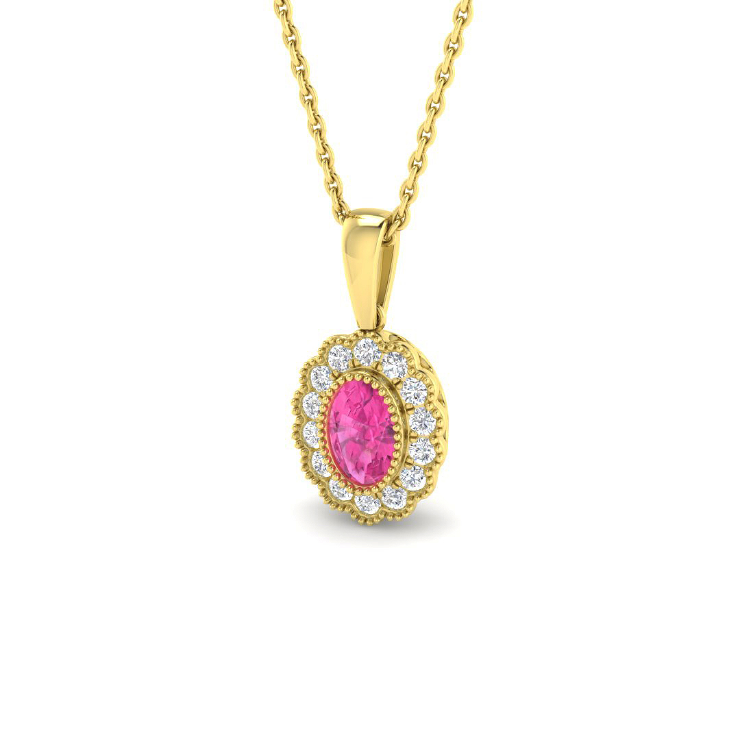 Necklace Pendant in 9K Yellow Gold