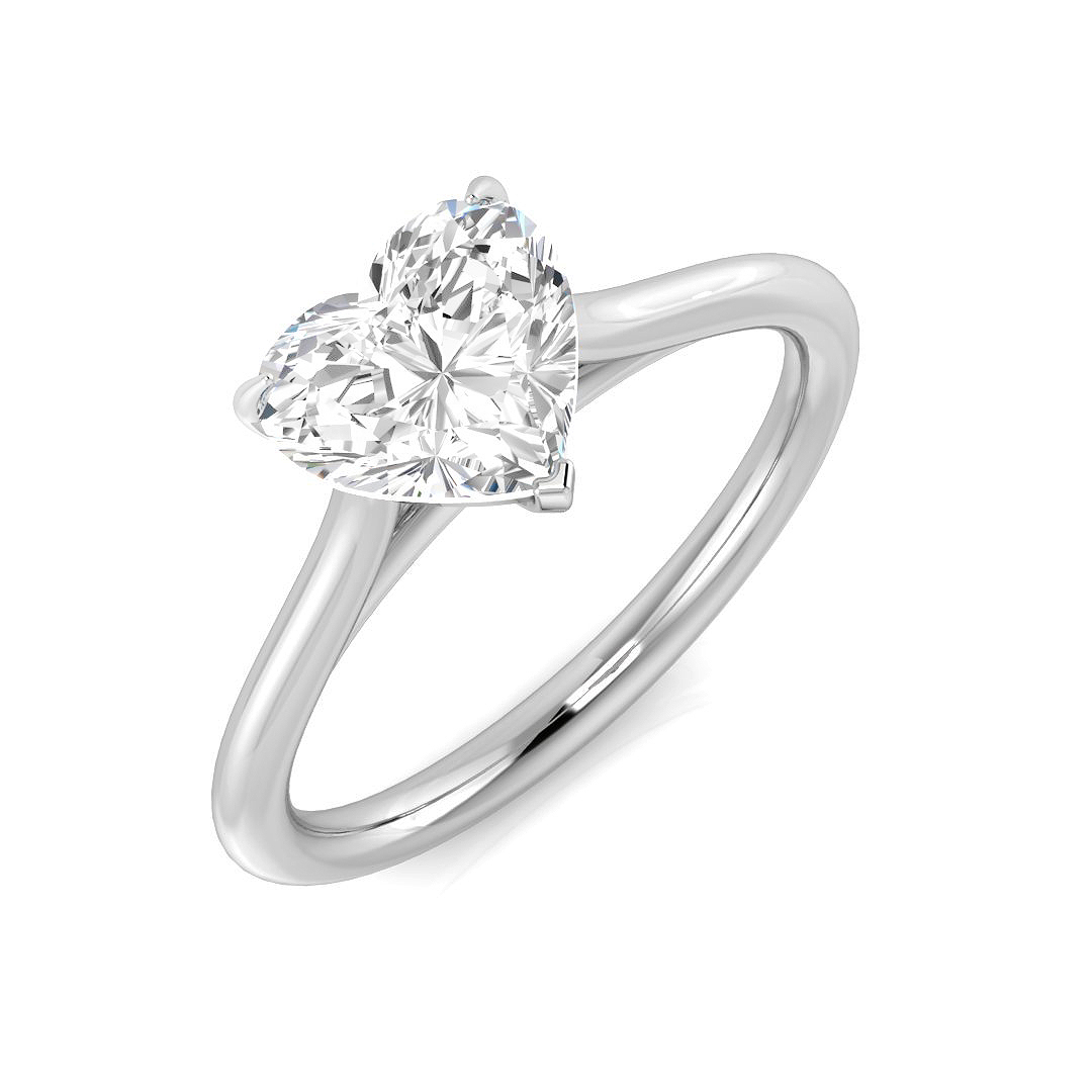1.29ct Natural Diamond Engagement Rings Ring in Platinum Platinum