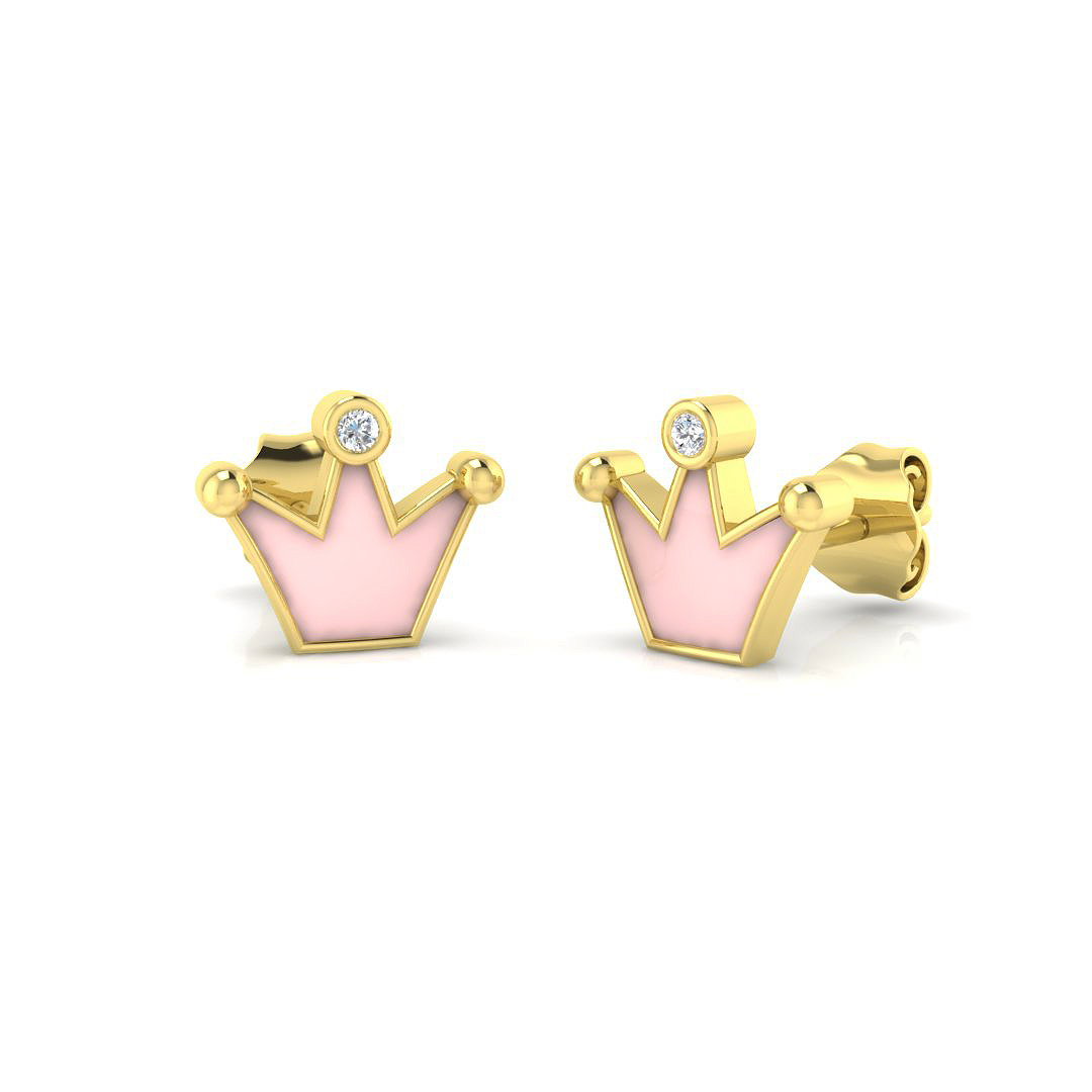 Kids Earrings Earrings in 9K Yellow Gold
