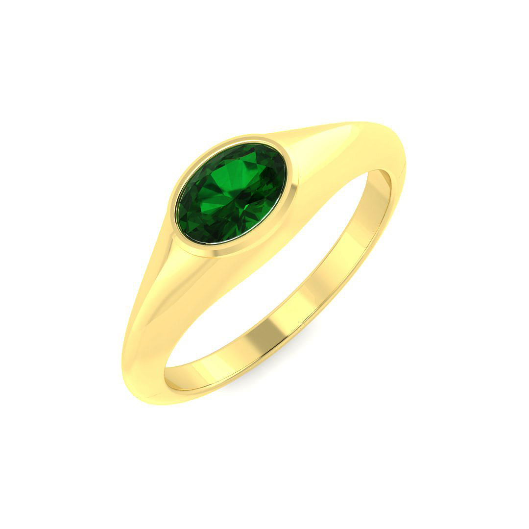 Signet Ring in 9K Yellow Gold