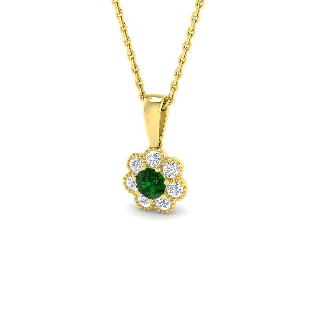Necklace Pendant in 9K Yellow Gold