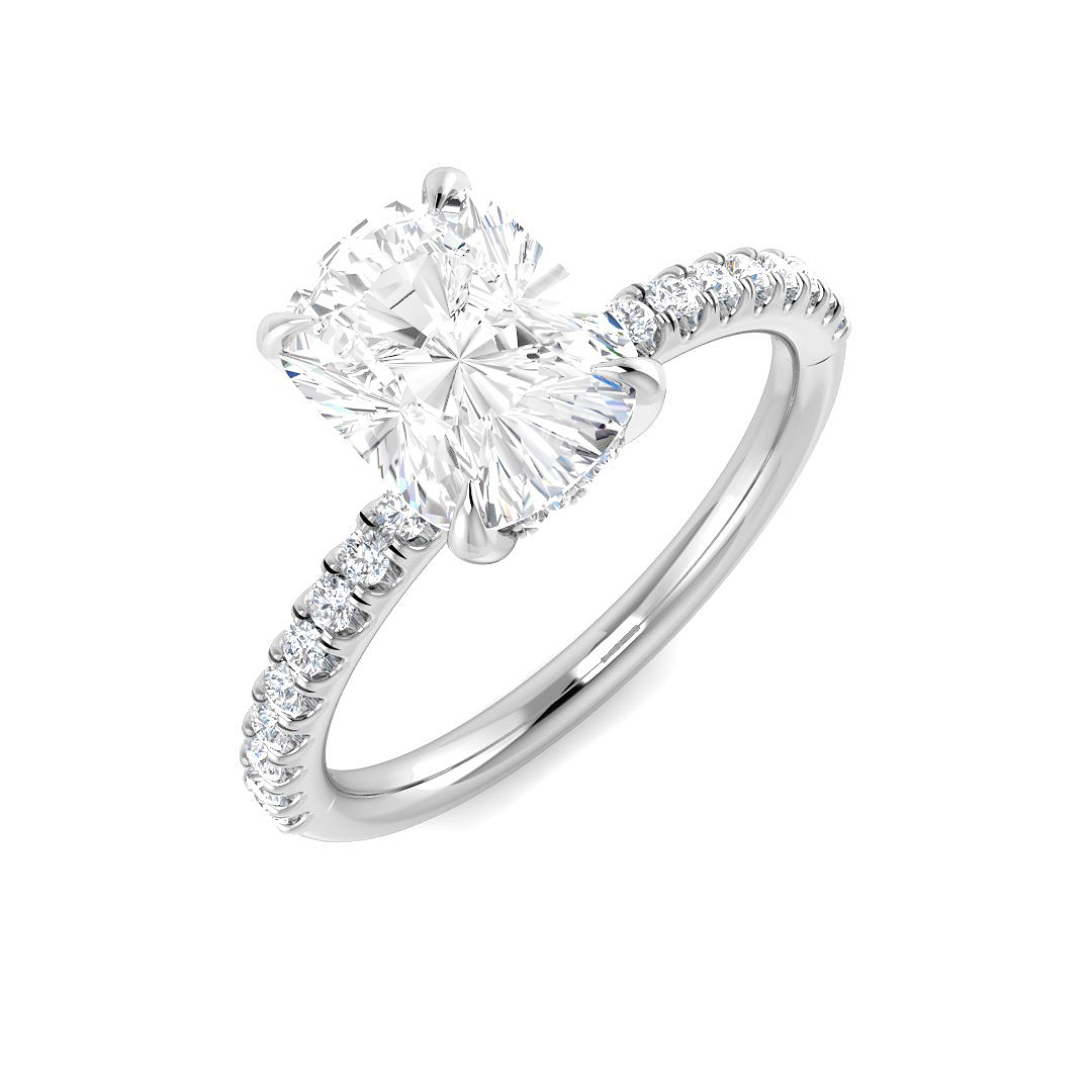 2.32ct Lab-Grown Diamond Engagement Rings Ring in Platinum Platinum