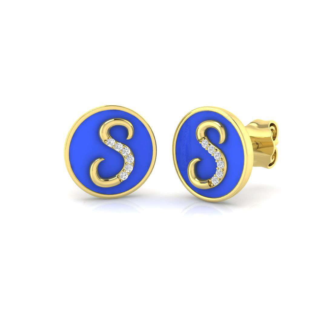 Kids Earrings Earrings in 9K Yellow Gold
