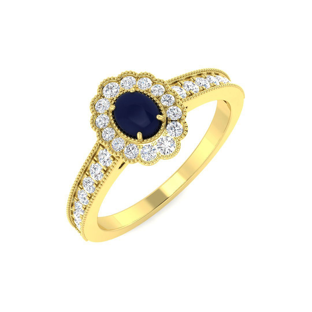 Rings Ring in 9K Yellow Gold