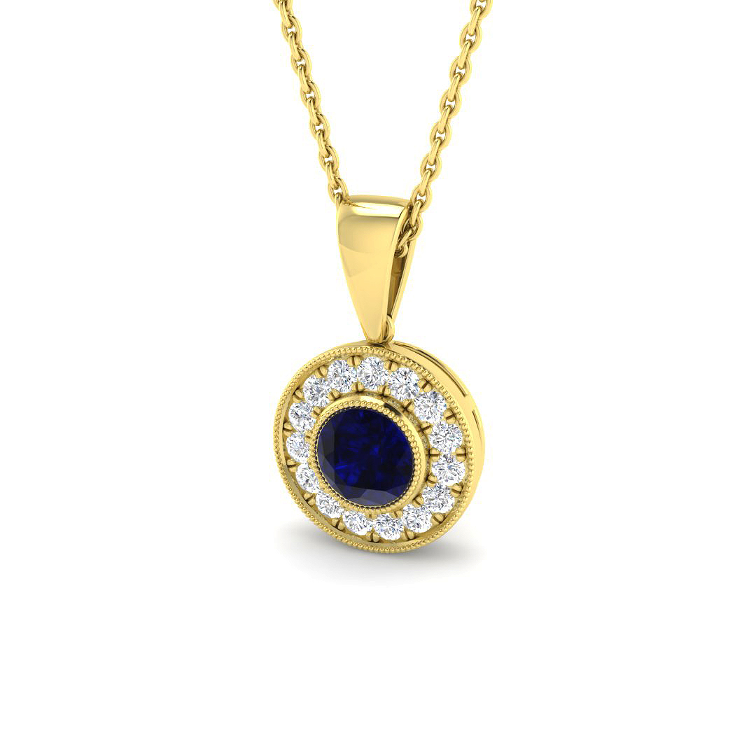 Necklace Pendant in 9K Yellow Gold