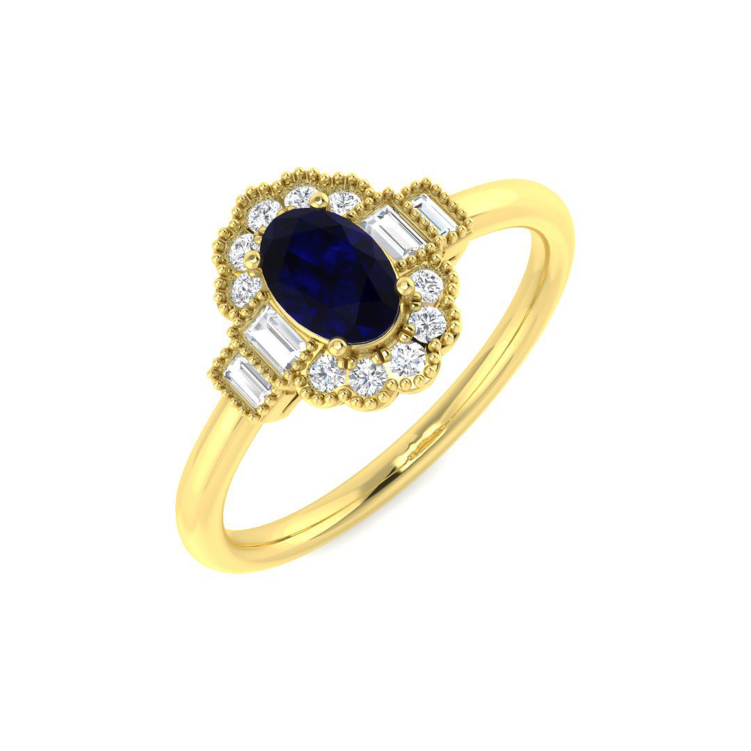 Rings Ring in 9K Yellow Gold