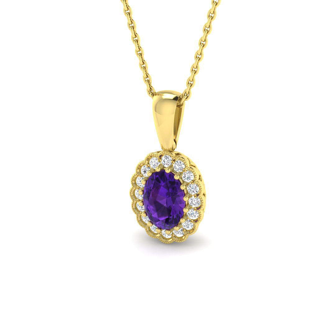 Necklace Pendant in 9K Yellow Gold