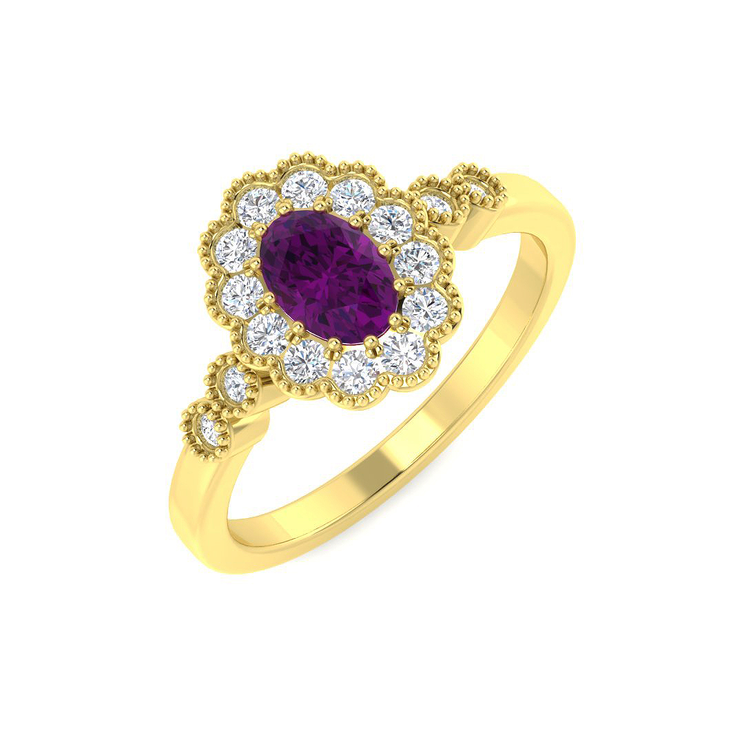 Rings Ring in 9K Yellow Gold