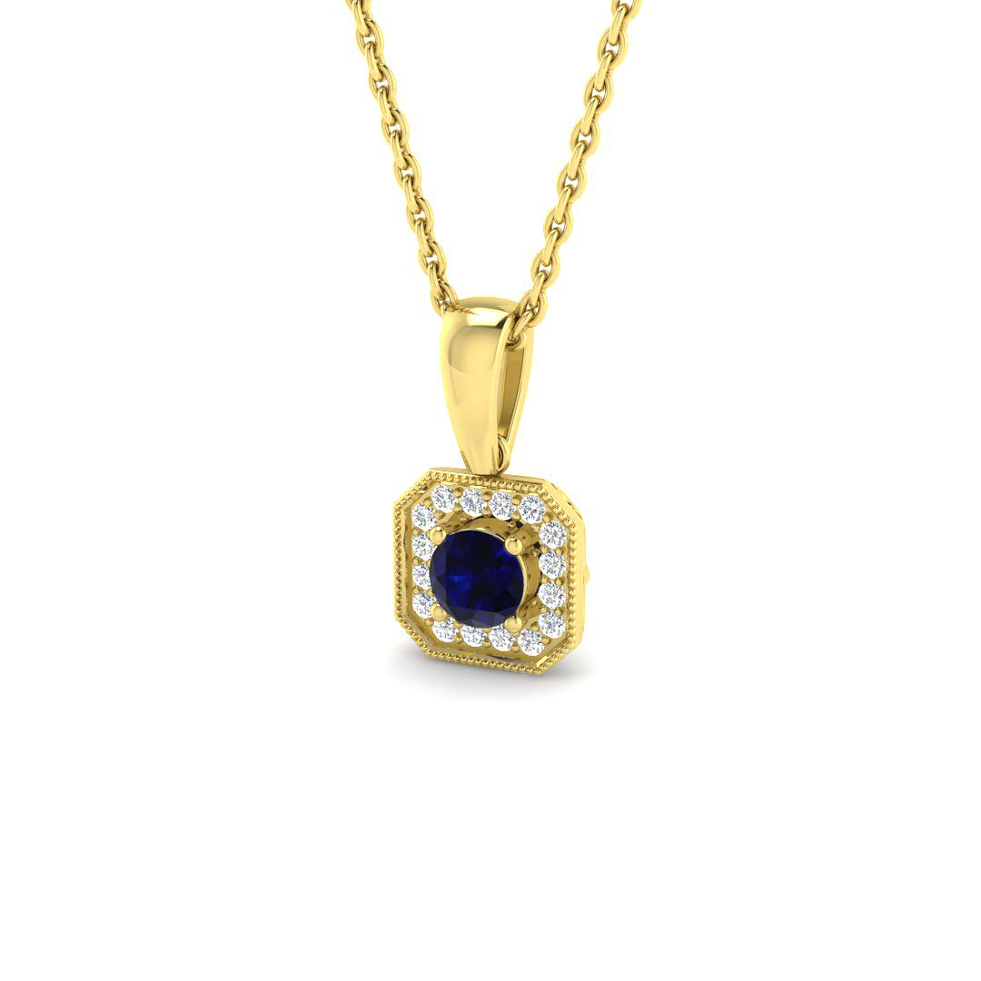Necklace Pendant in 9K Yellow Gold